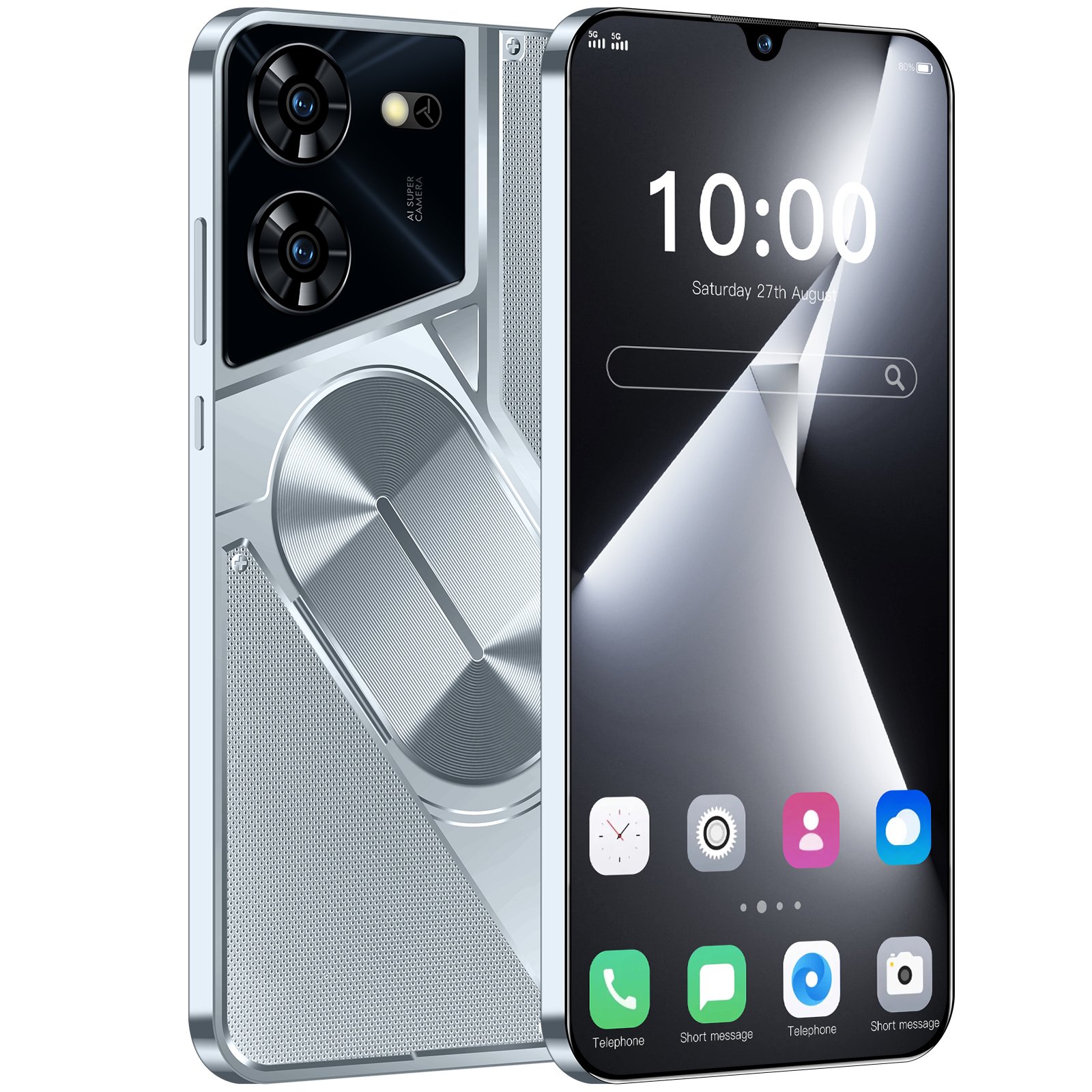 texno pova 5 pro 16+128Gb cheap mobile phone 3g Android smartphone